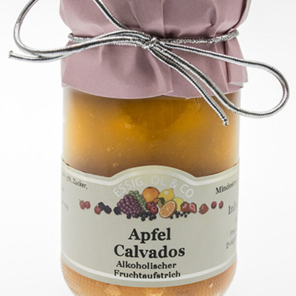Apfel Calvados Fruchtaufstrich