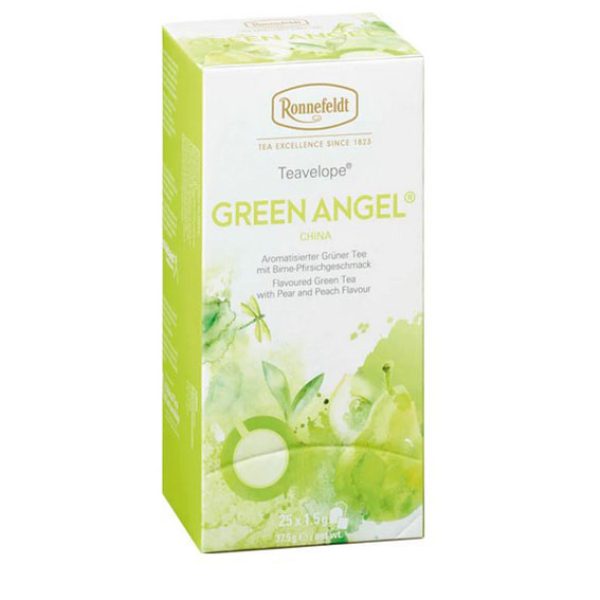 Ronnefeldt Teavelopes® Grüntee Green Angel